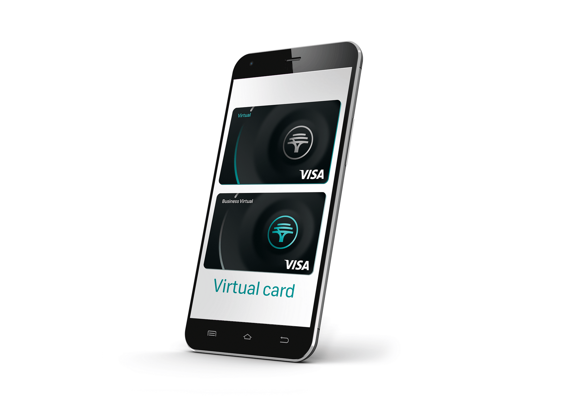 Image of FNB virtual cards on a phone display created for Black Friday